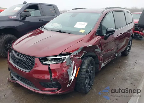 2023 Chrysler Pacifica Limited Awd z USA, uszkodzony, nr VIN 2C4RC3GG9PR500385